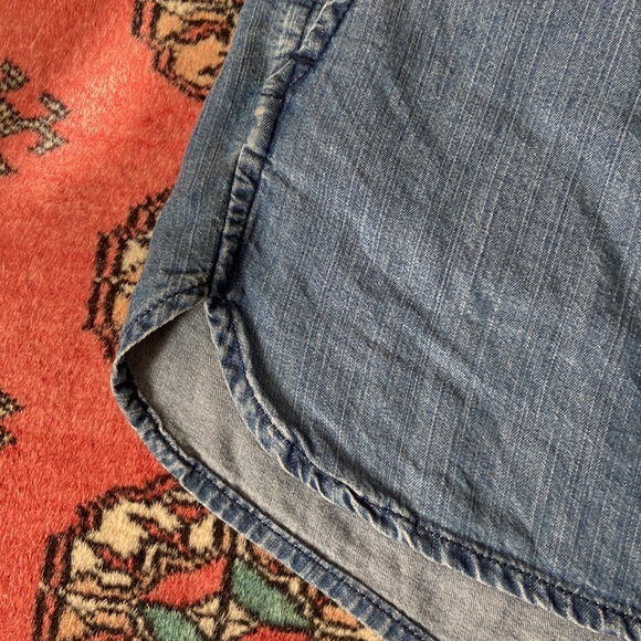 GAP Tencil Denim Elastic Waist Shorts - Picture 4 of 7